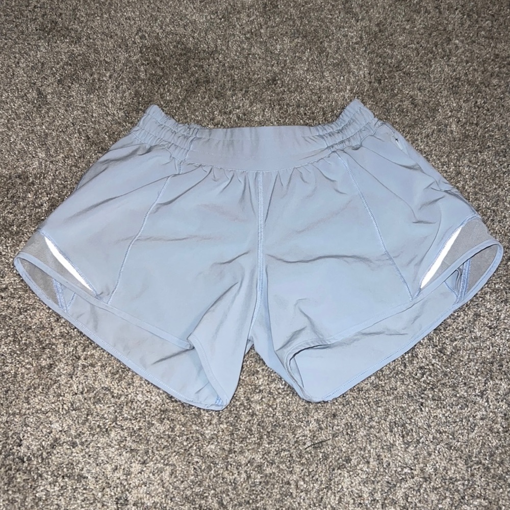 **RARE**Size 4 4 inch HOTTY HOT BLUE LINEN